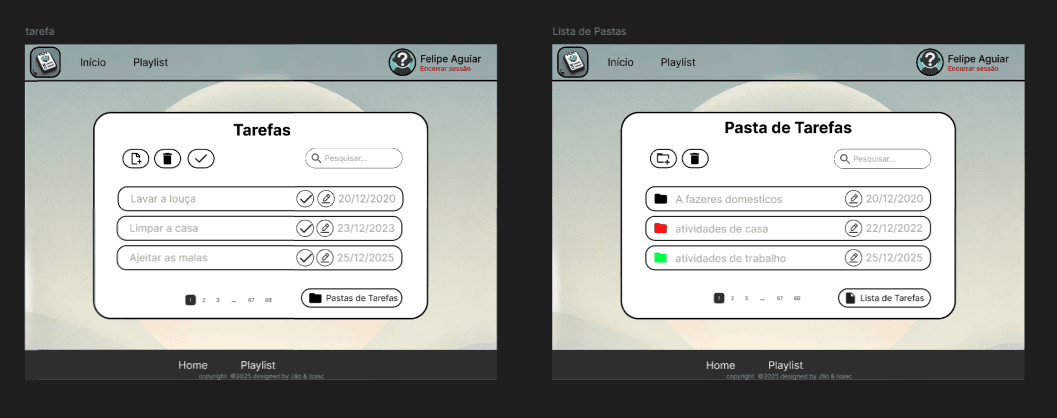 Protótipo - Gerenciador de Tarefas