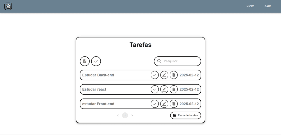 Gerenciador de Tarefas